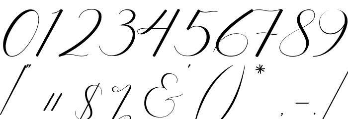 Bathey Font OTHER CHARS