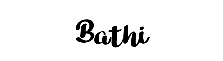 Bathi Font