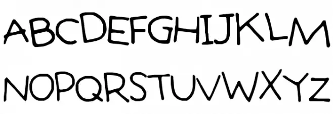 Bathingcap Schriftart Groß