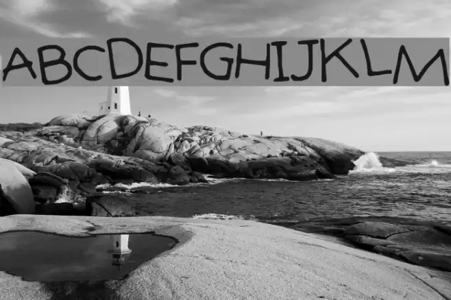 Bathingcap Font examples