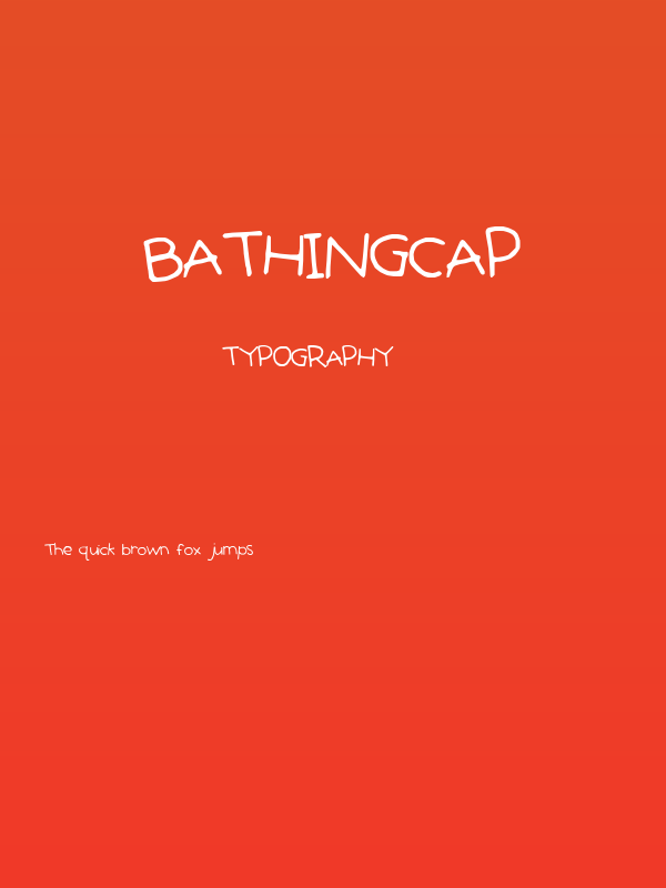 Bathingcap Poster