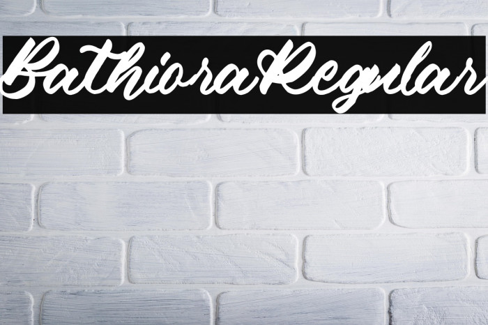 BathioraRegular Example 1