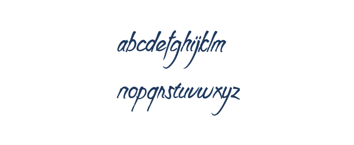 BathoockPersonalUse-Regular Lowercase