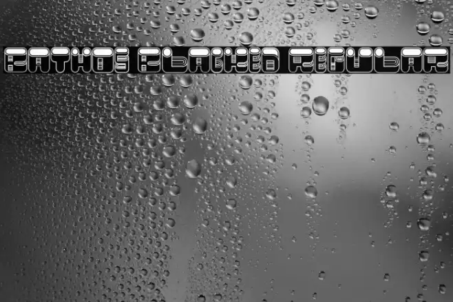 Bathos Blacked Regular Font examples