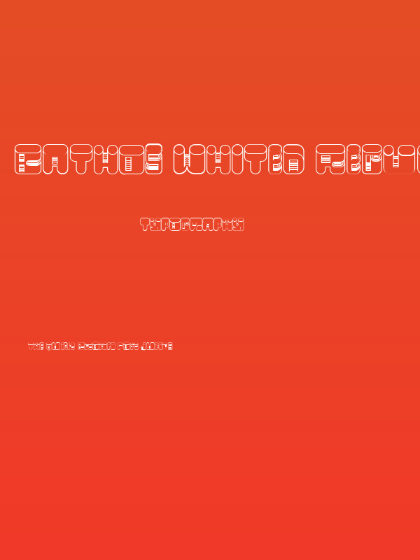 Bathos Whited Regular Poster