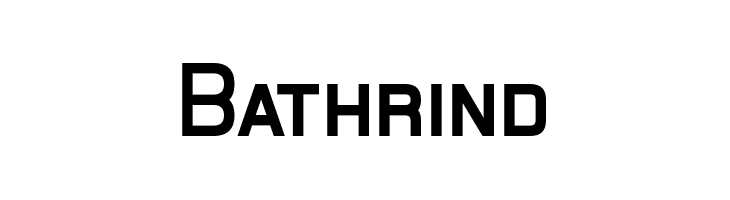 Bathrind  Free Fonts Download
