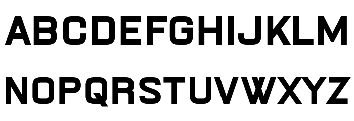 Bathrind Font LOWERCASE