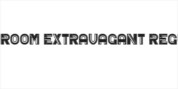 Bathroom Extravagant Regular Logo