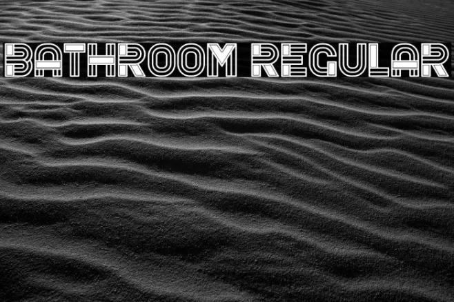 Bathroom Regular Example 1
