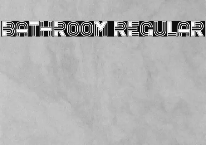 Bathroom Regular Example 3