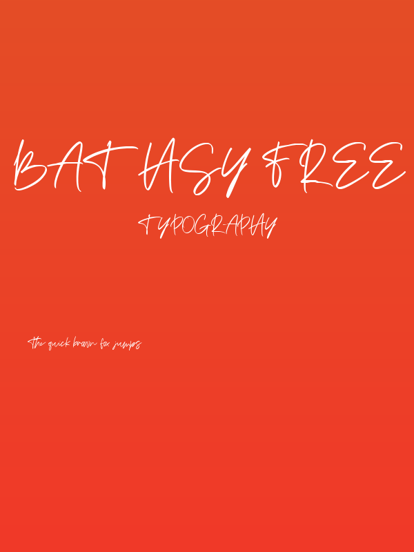 Bathsy Free Normal Poster