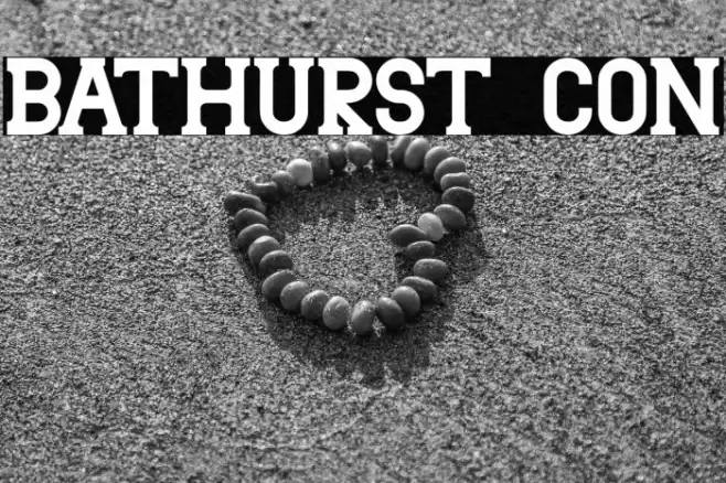 Bathurst con Font examples