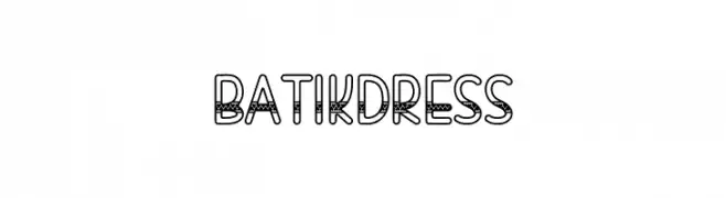 Batik Dress  Frei Schriftart Herunterladen