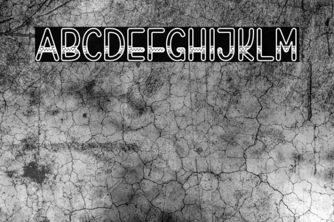 Batik Dress Font examples