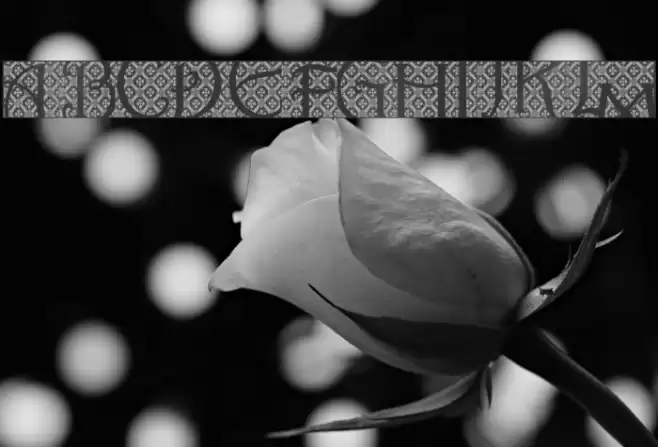 Batik Indo Font examples