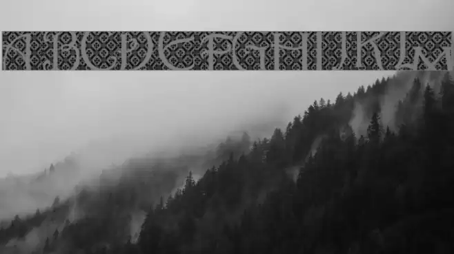 Batik Indo Font examples