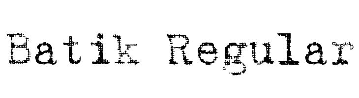download batik font Schriftart batik font 1 download.