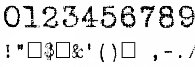 Batik Regular Font OTHER CHARS