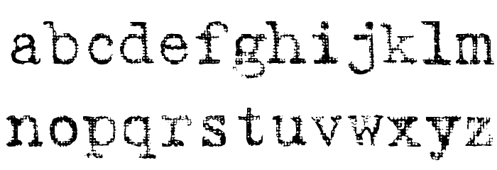 Batik Regular Font LOWERCASE