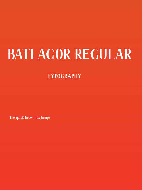 Batlagor Regular Poster