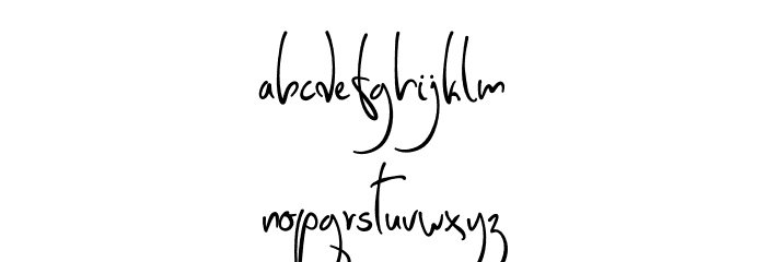 Batley Font LOWERCASE