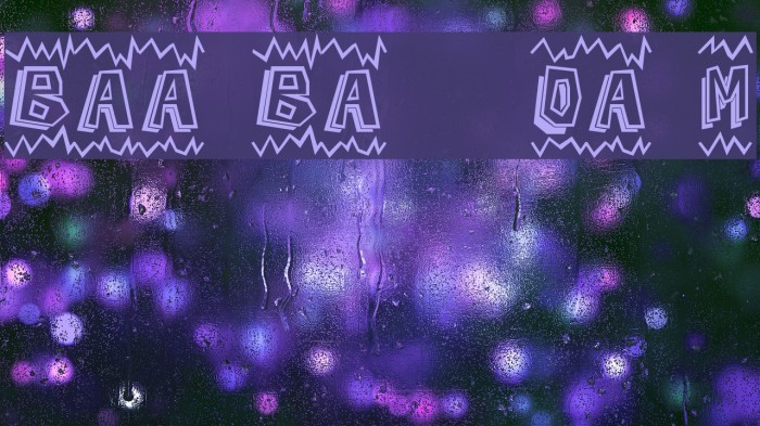 Batman Beat the hell Outta Me Font examples