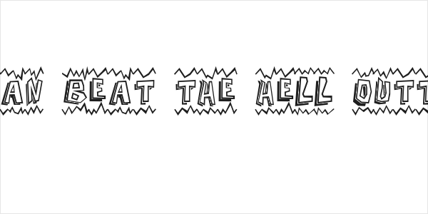 Batman Beat the hell Outta Me Logo