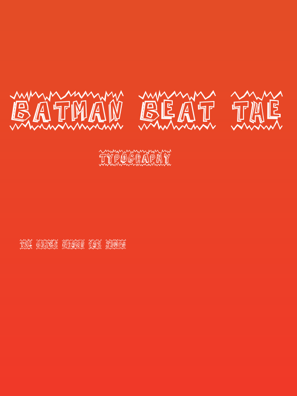 Batman Beat the hell Outta Me Poster