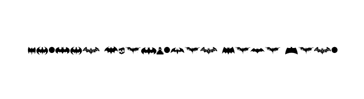 Batman Evolution Logo Font Font