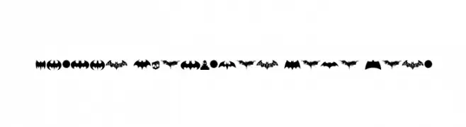 Batman Evolution Logo Font  les polices de caractères gratuit tlcharger