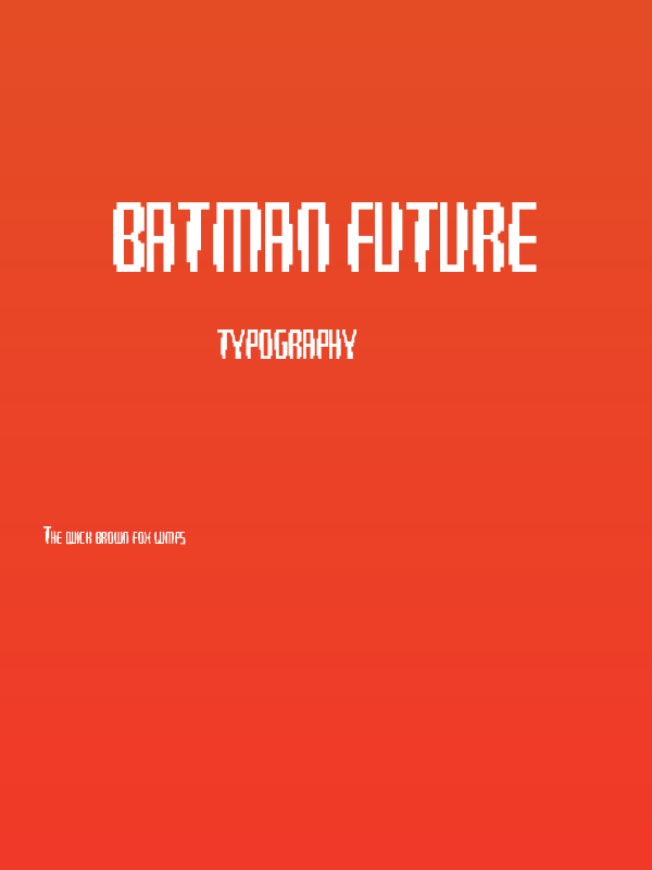 Batman Future Poster
