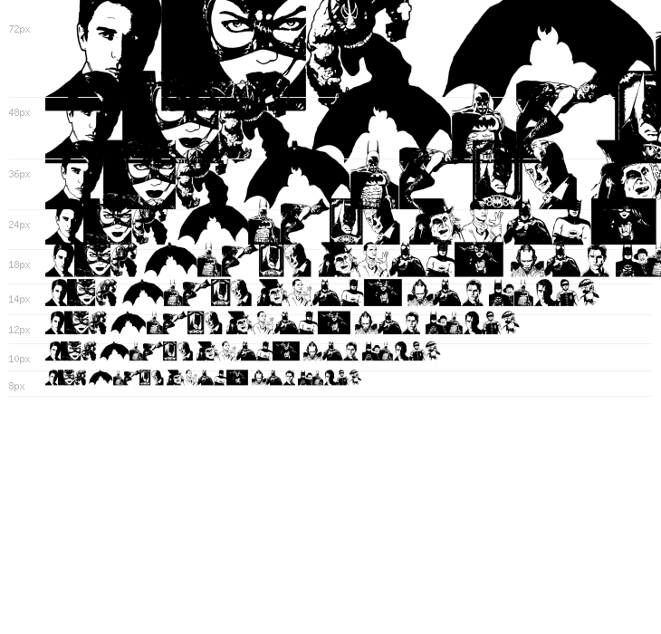 Batman The Dark Knight Waterfall