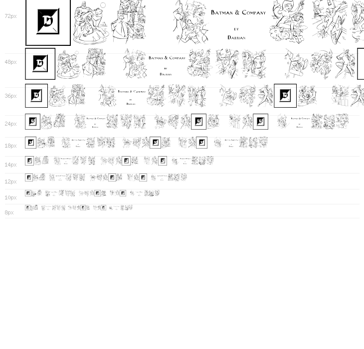 Batman and Company Waterfall