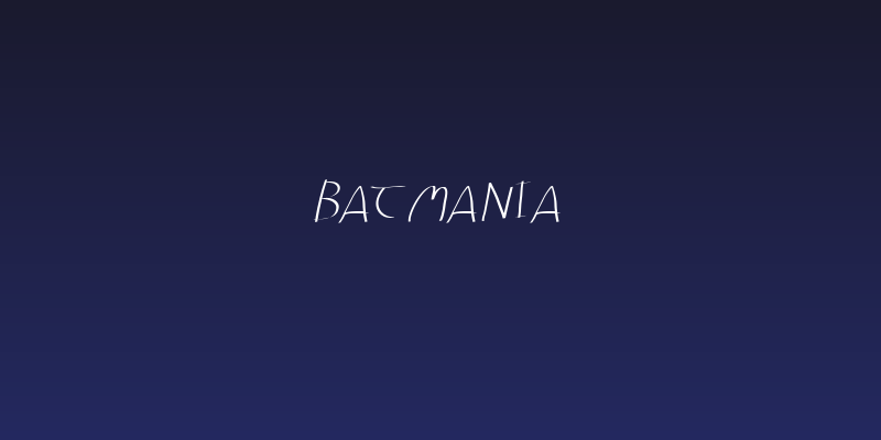 Batmania Social Header