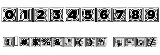 BatmansBadTrip Font OTHER CHARS