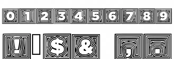 BatmansTrip Font OTHER CHARS