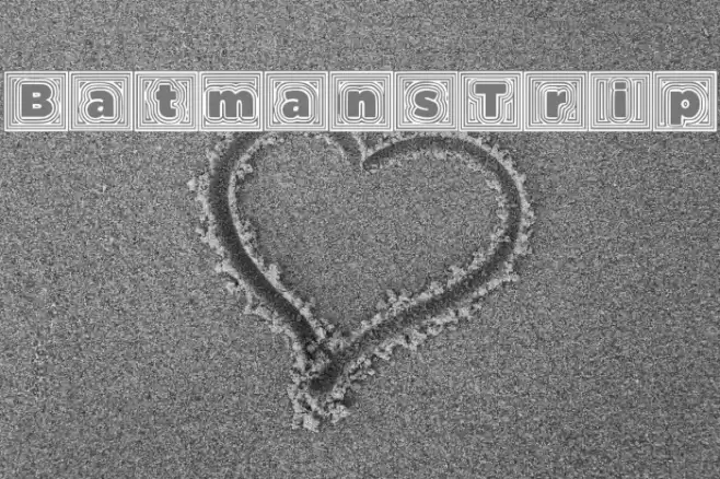 BatmansTrip Font examples