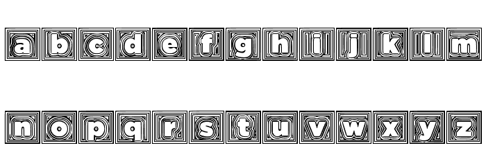 BatmansTrip Font LOWERCASE