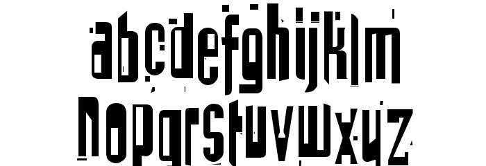 Batmos Regular Font LOWERCASE