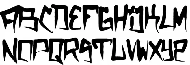 Bato todo el Rato Schriftart Groß