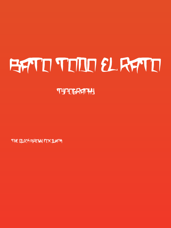 Bato todo el Rato Poster