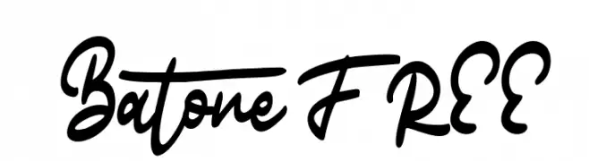 Batone FREE  Fuentes Gratis Descargar