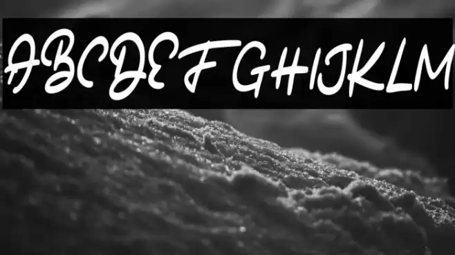 BatoneFREE Font examples