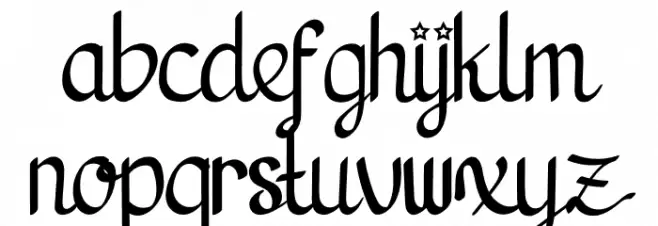 Batousai Demo Schriftart Kleinbuchstaben
