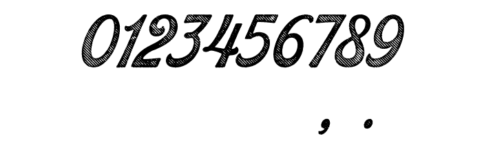 Batrider-Textured Font OTHER CHARS