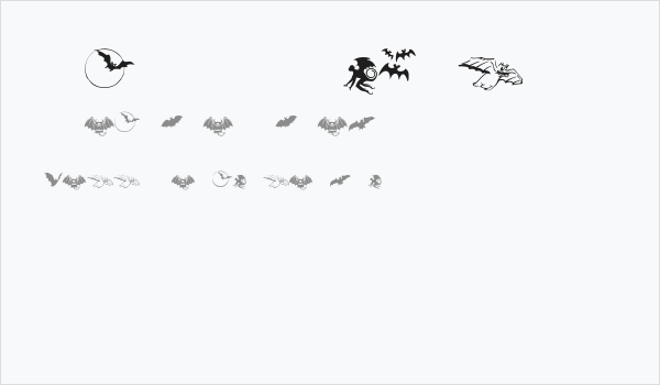 Bats-Symbols Business Card