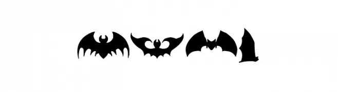 Bats  नि: शुल्क फ़ॉन्ट्स डाउनलोड
