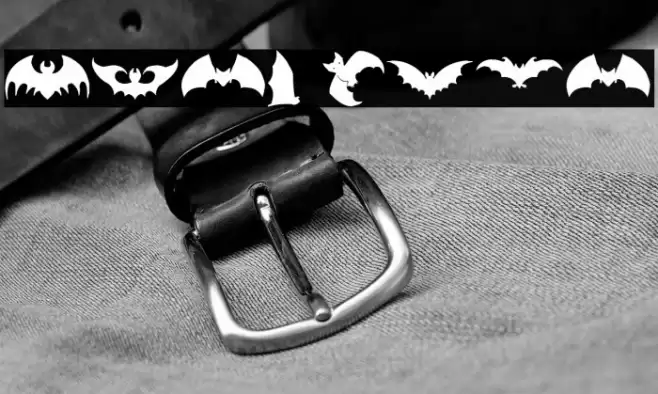 Bats Font examples