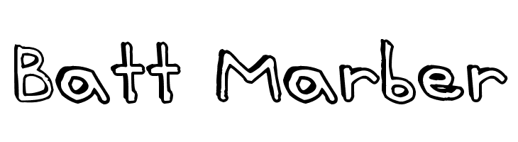 Batt Marber Font
