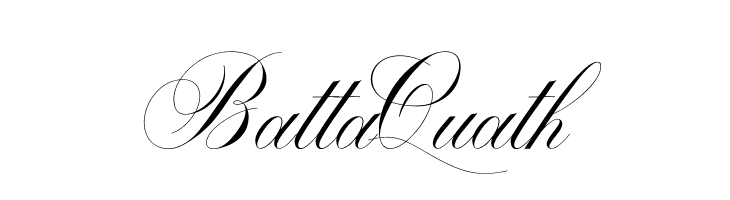 BattaQuath  Descarca Fonturi Gratis